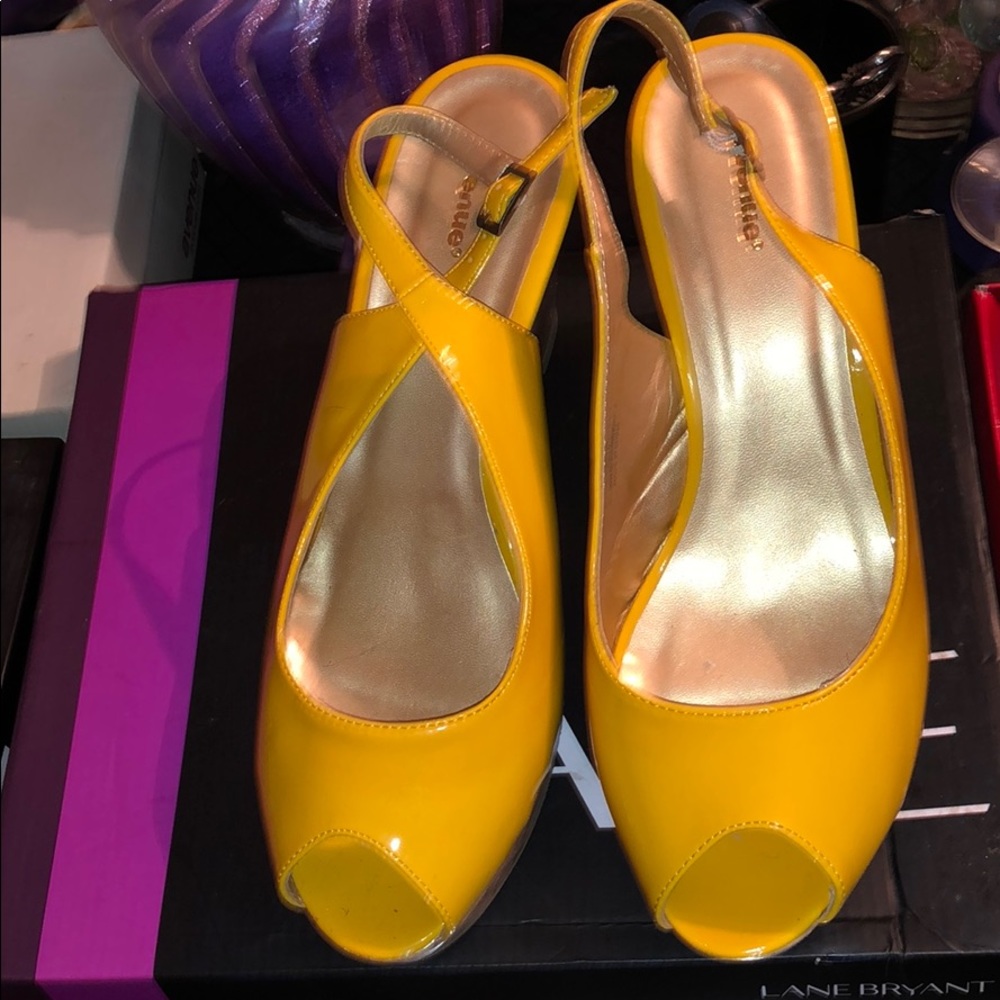 Wedge heel
